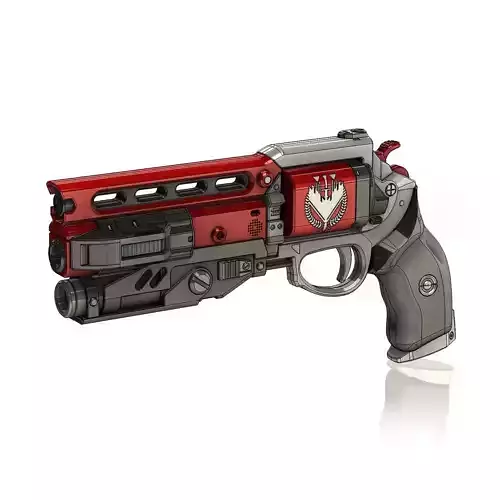 Not Forgotten Legendary Hand Cannon 3D print model