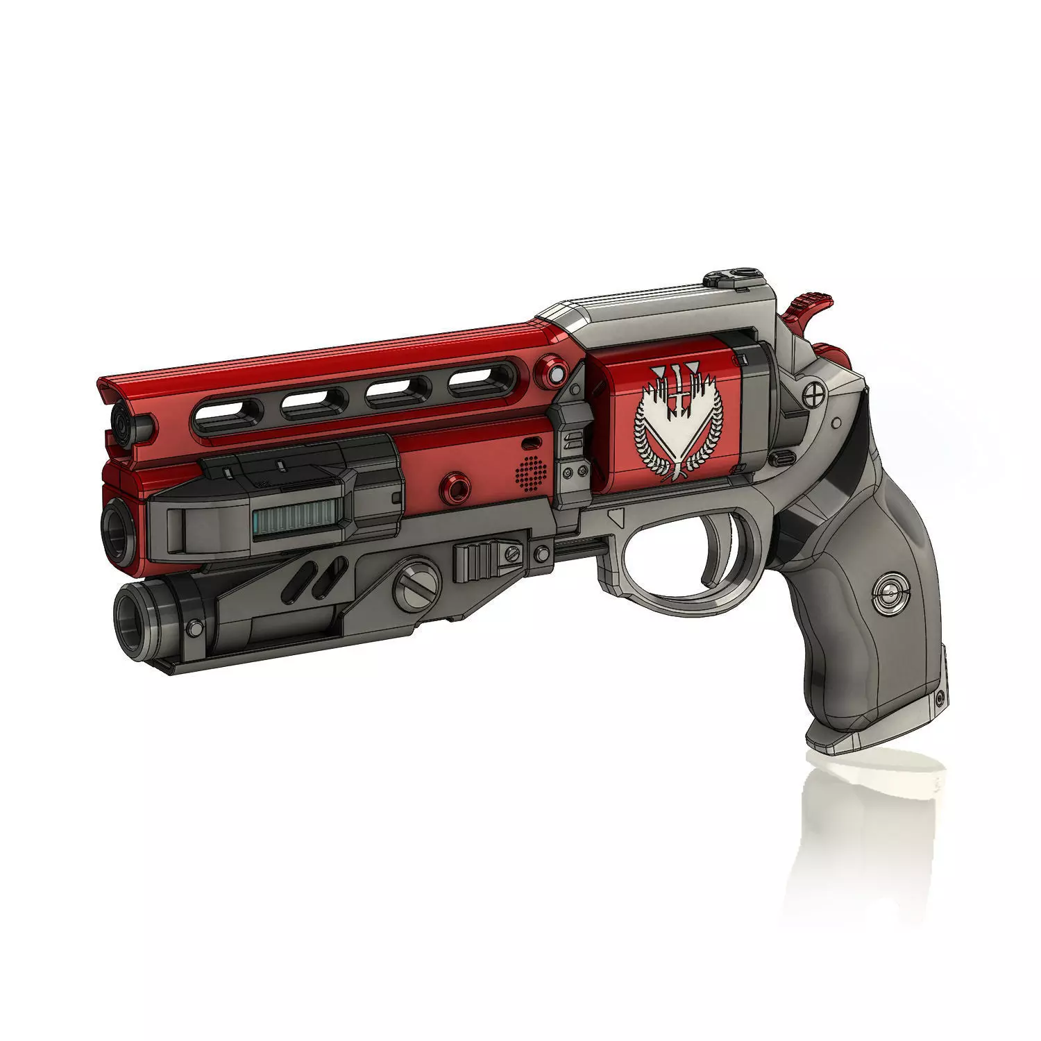 Not Forgotten Legendary Hand Cannon 3D print model_0