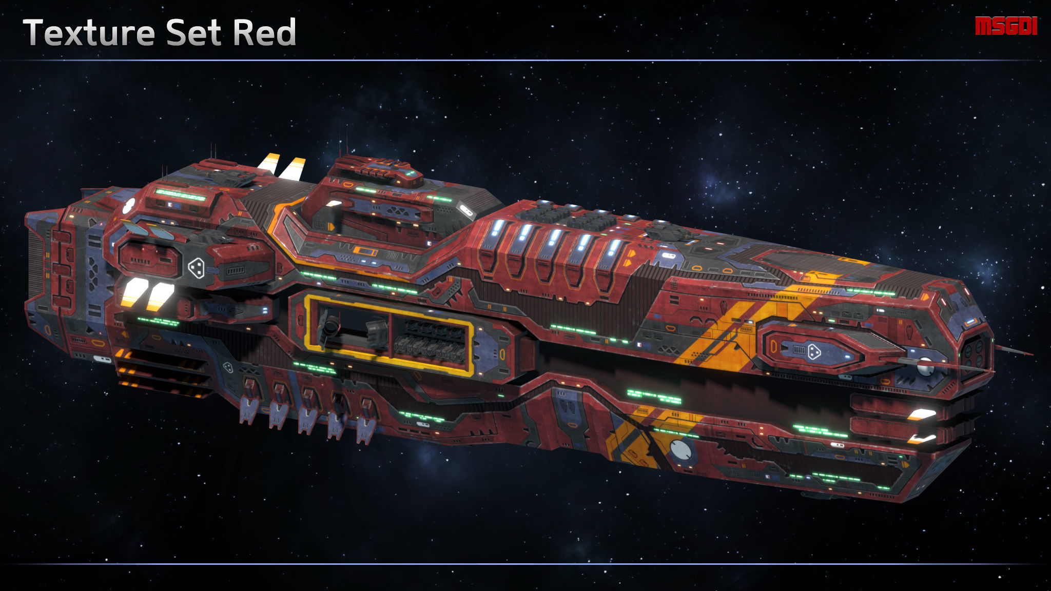 Spaceship Capital Ships Collection III _16