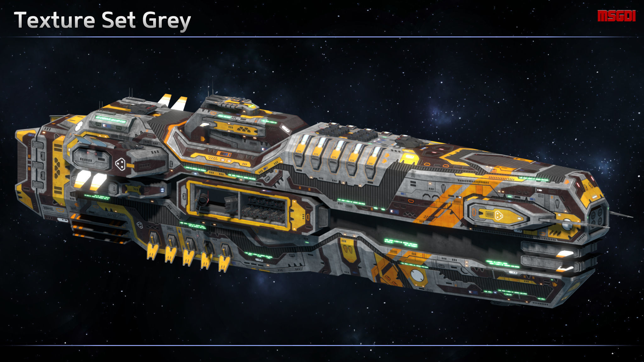 Spaceship Capital Ships Collection III _15