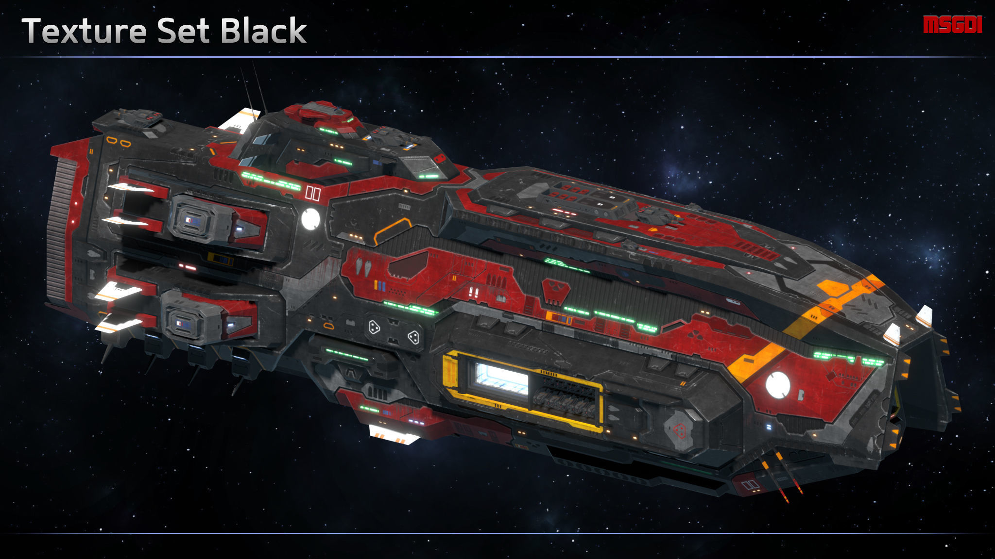 Spaceship Capital Ships Collection III _13