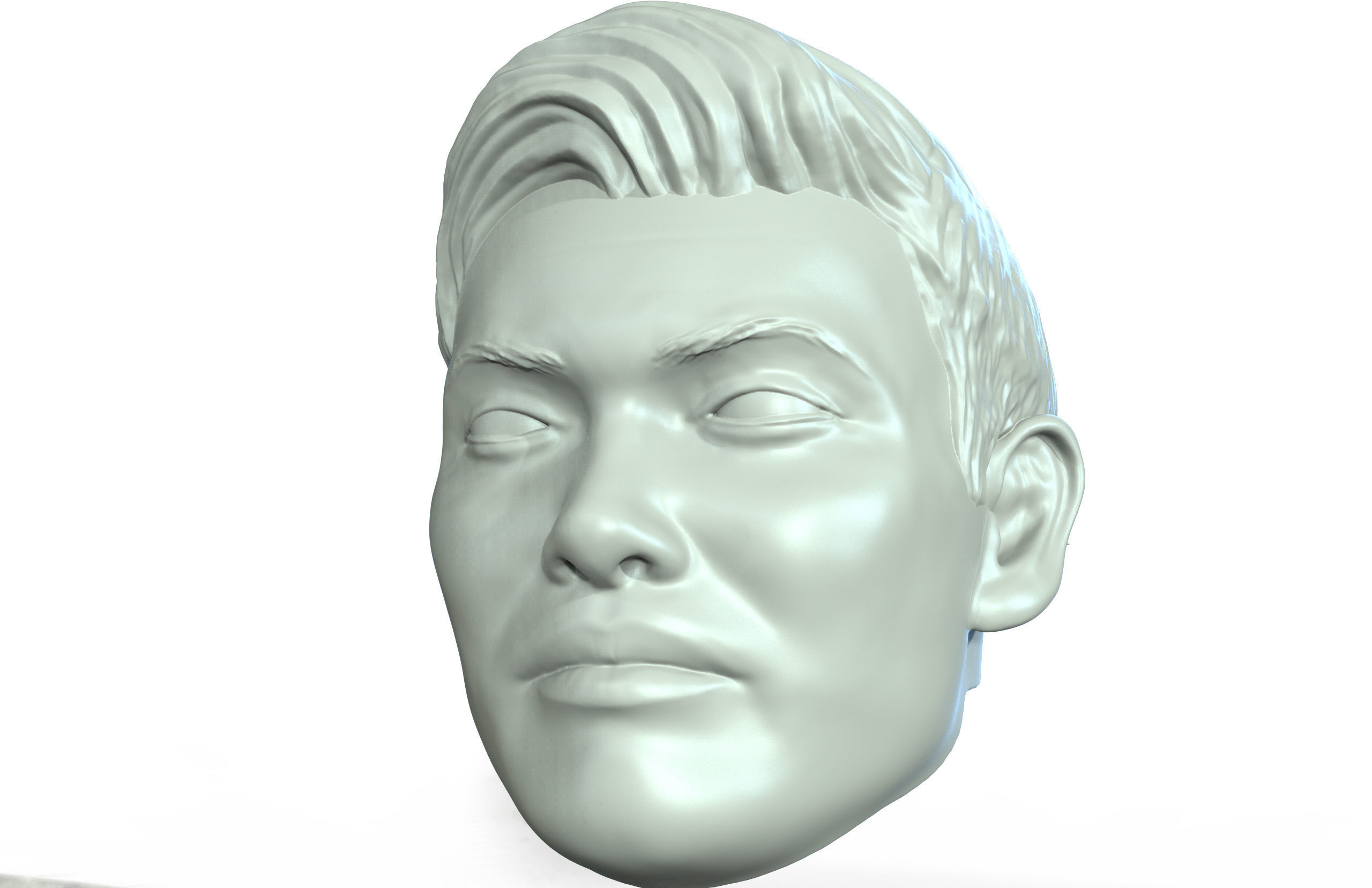 Zukuchika Aodada 3D printable portrait sculpt 3D print model_10