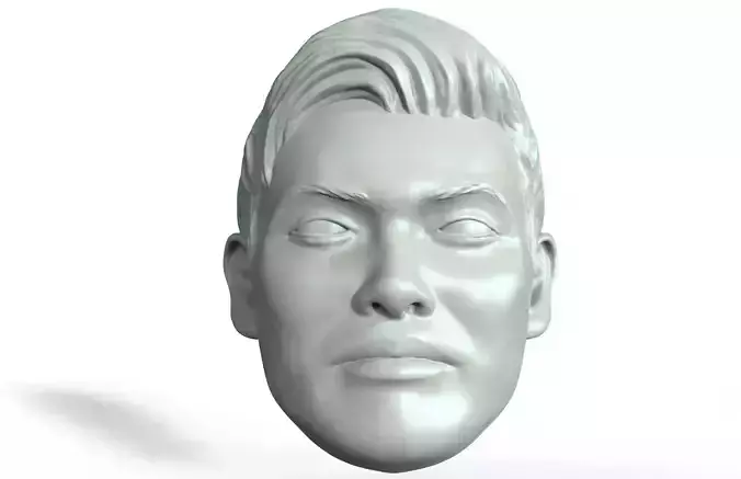 Zukuchika Aodada 3D printable portrait sculpt 3D print model