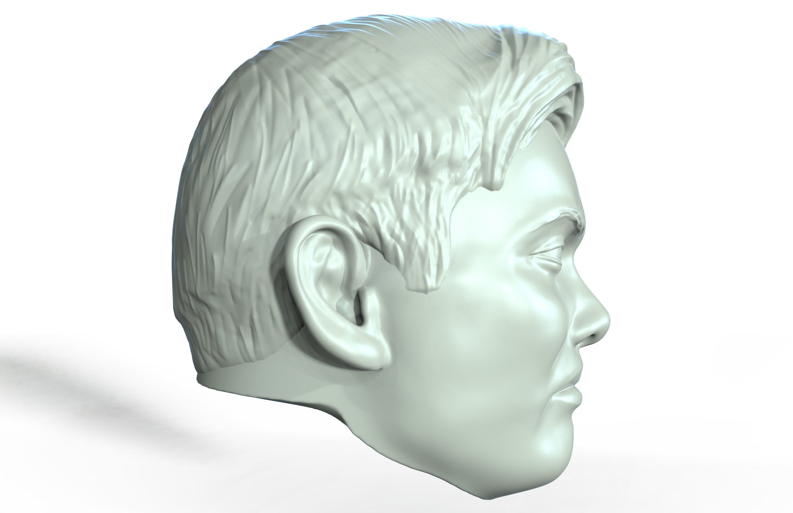 Zukuchika Aodada 3D printable portrait sculpt 3D print model_3