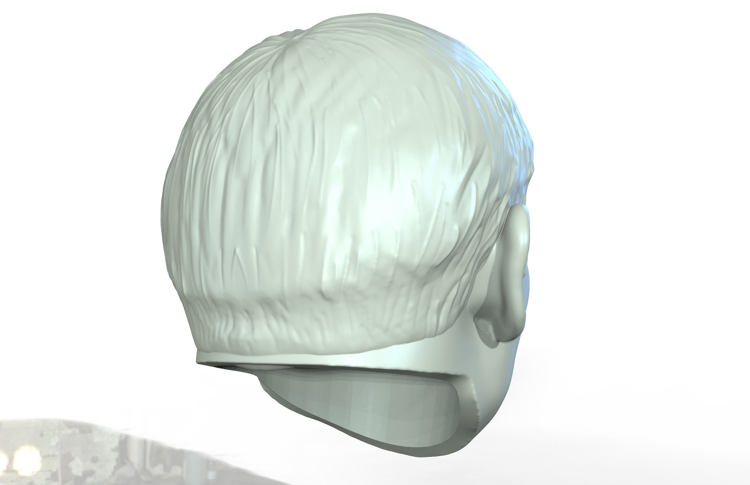 Zukuchika Aodada 3D printable portrait sculpt 3D print model_6