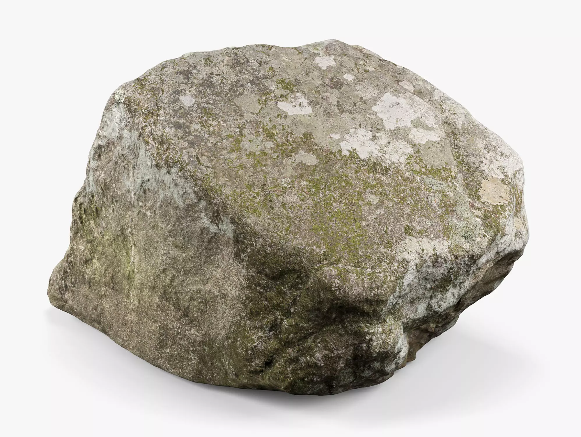 Maine Rock - 8K Scan 3D model