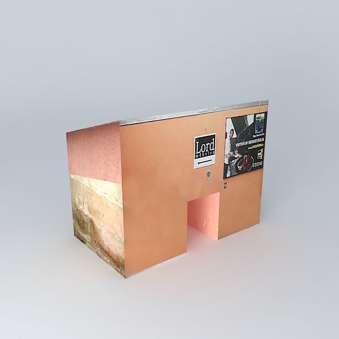 Riga building Free 3D model_2