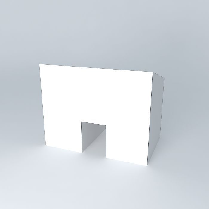 Riga building Free 3D model_4