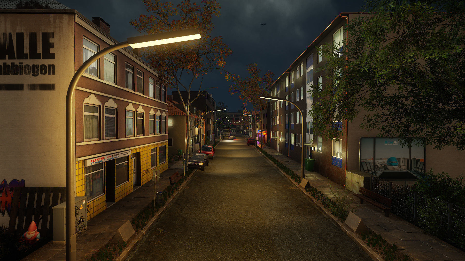 Low-Poly Background Buildings Pack Low-poly 3D model_1