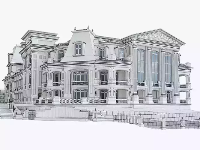 Luxury Hotel Building 01 