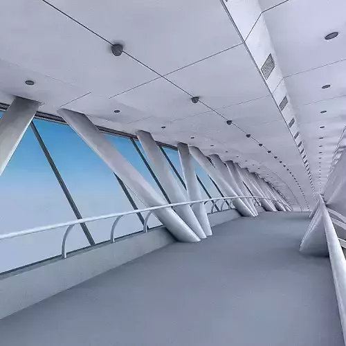 Kingdom Centre Skybridge Interior 