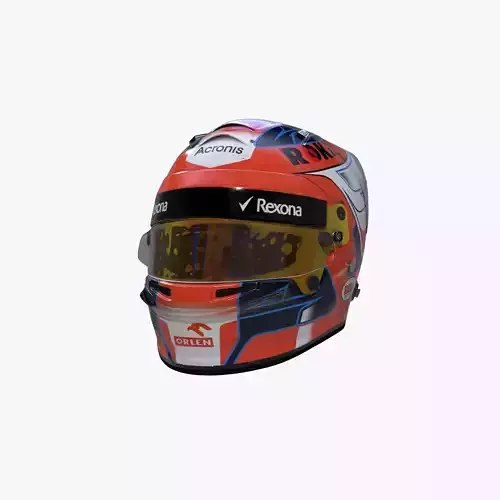 Kubica helmet 2019