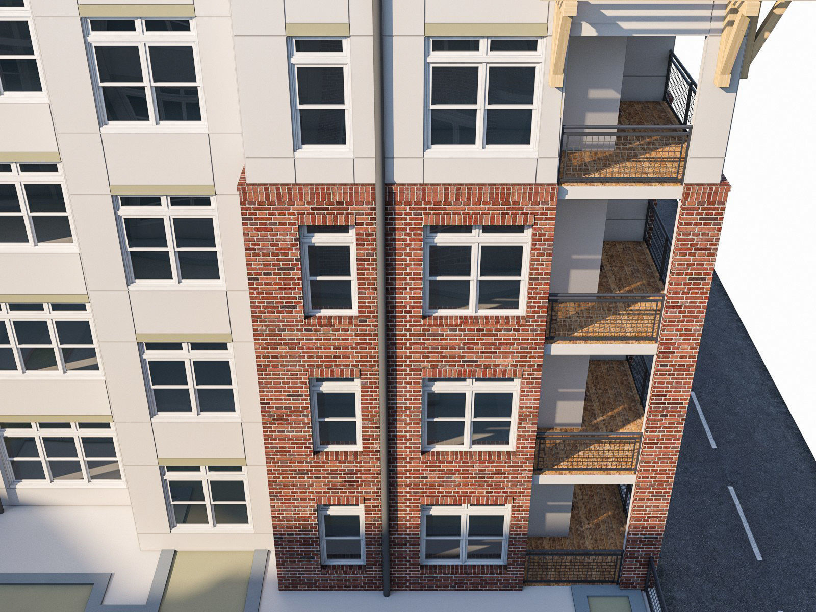 Apartment Complex 04 3D model_18