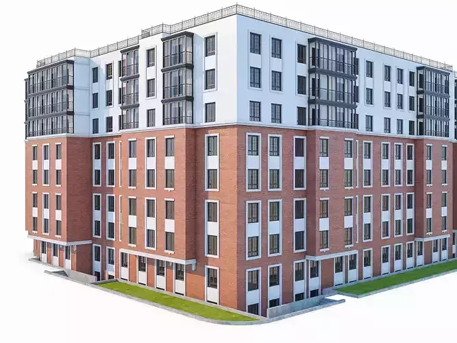 Apartment Buildings 03 