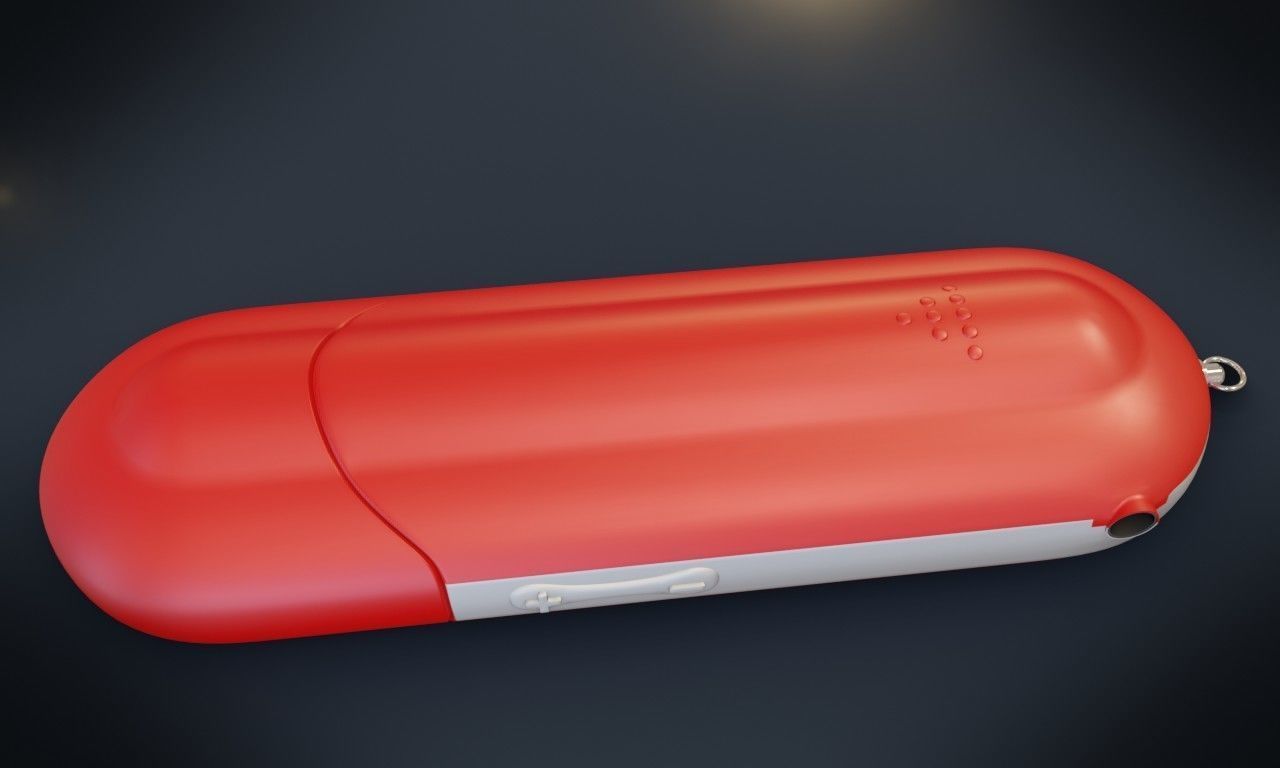 MP3 Player 3D model_8