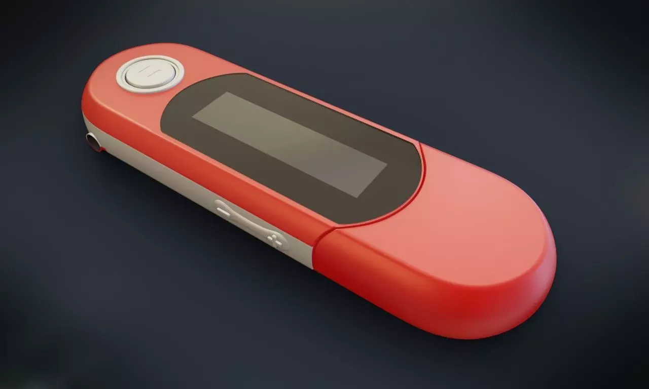 MP3 Player 3D model_0