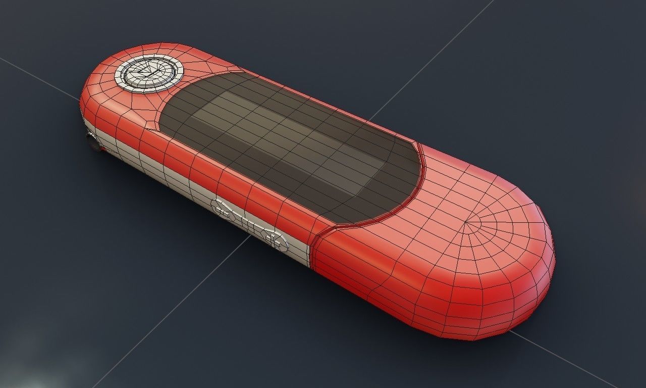 MP3 Player 3D model_1