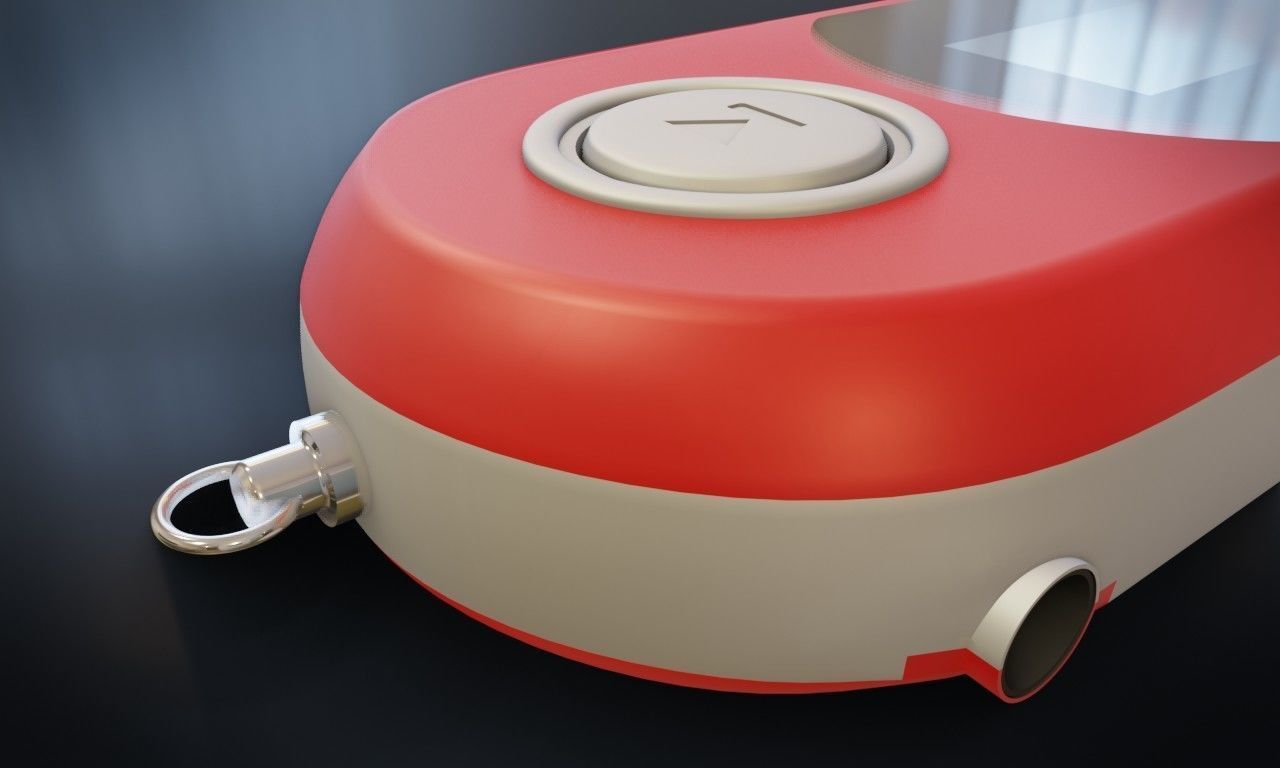 MP3 Player 3D model_4