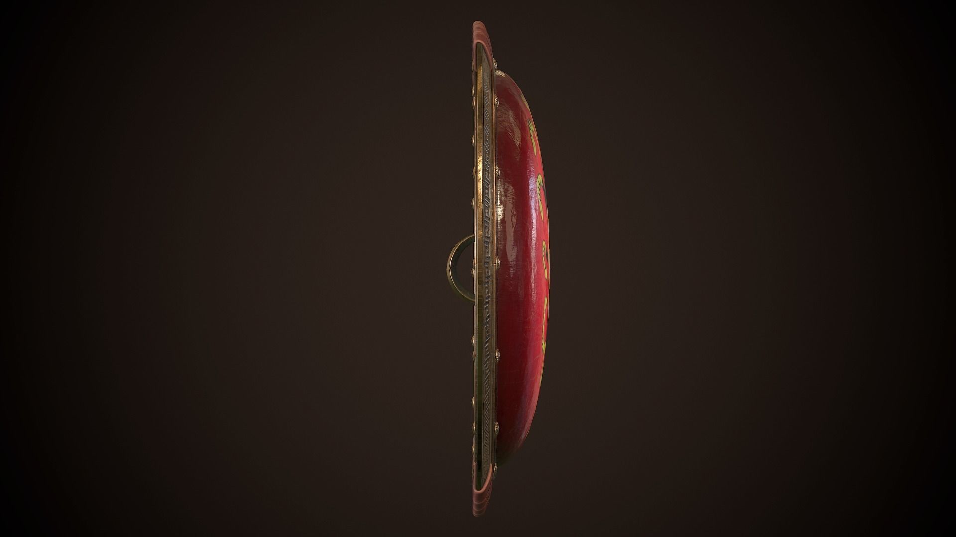 Hoplite Shield Gorgon Low-poly 3D model_19