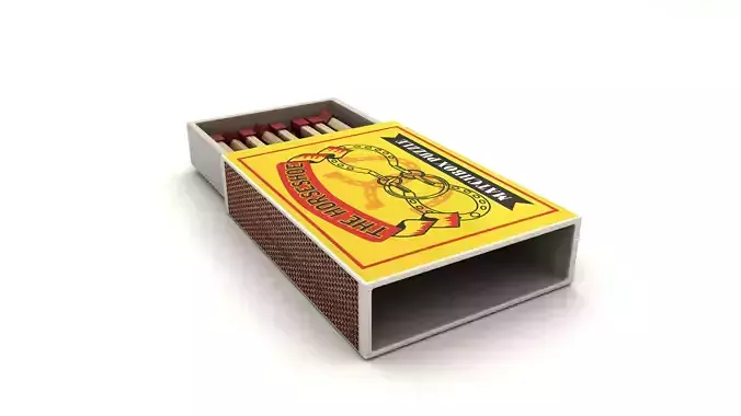 Matches 3D Low-poly and Animated Model Low-poly 3D model Matches 3D Low-poly and Animated Model Low-poly 3D model