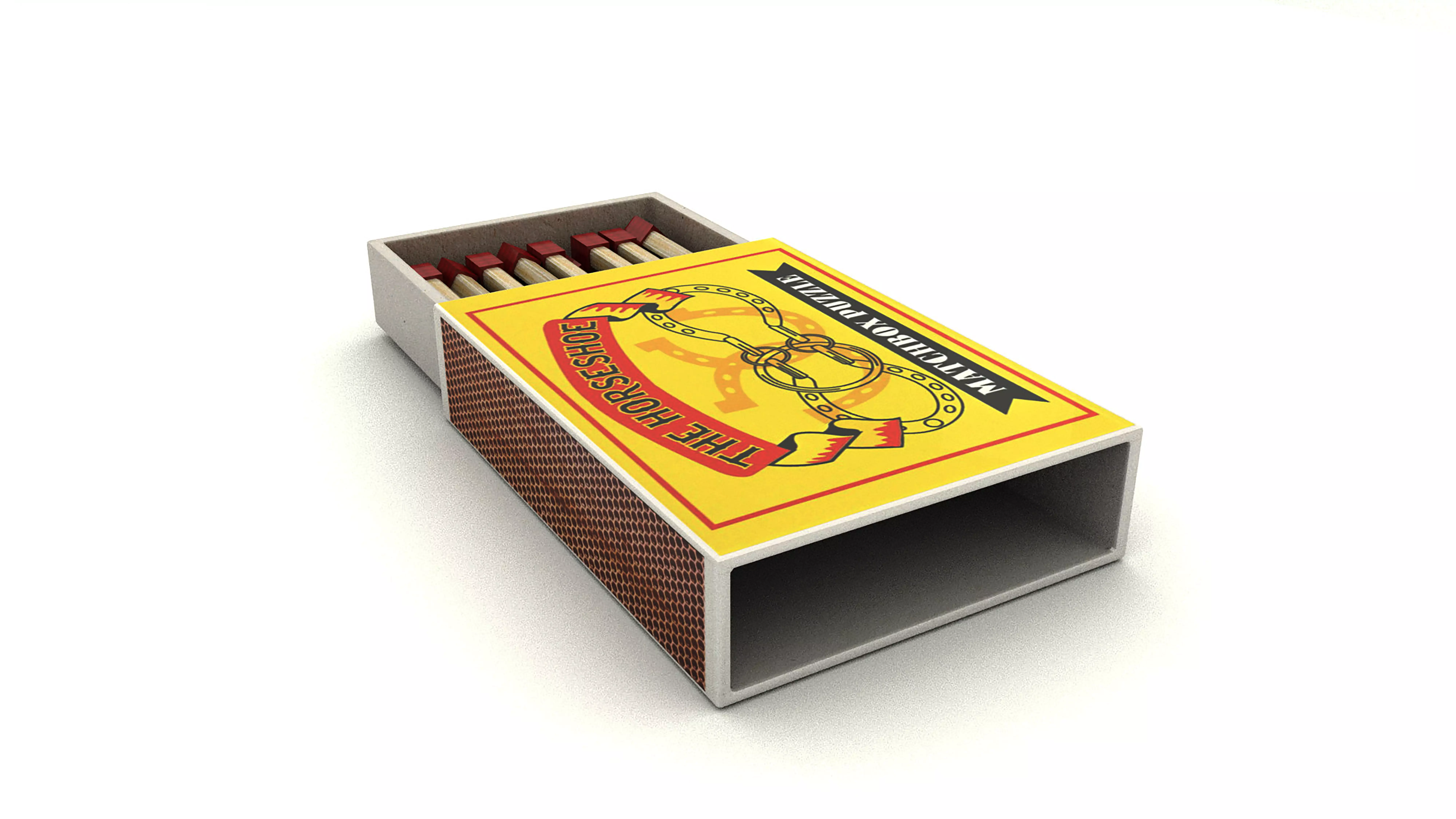 Matches 3D Low-poly and Animated Model Low-poly 3D model_0