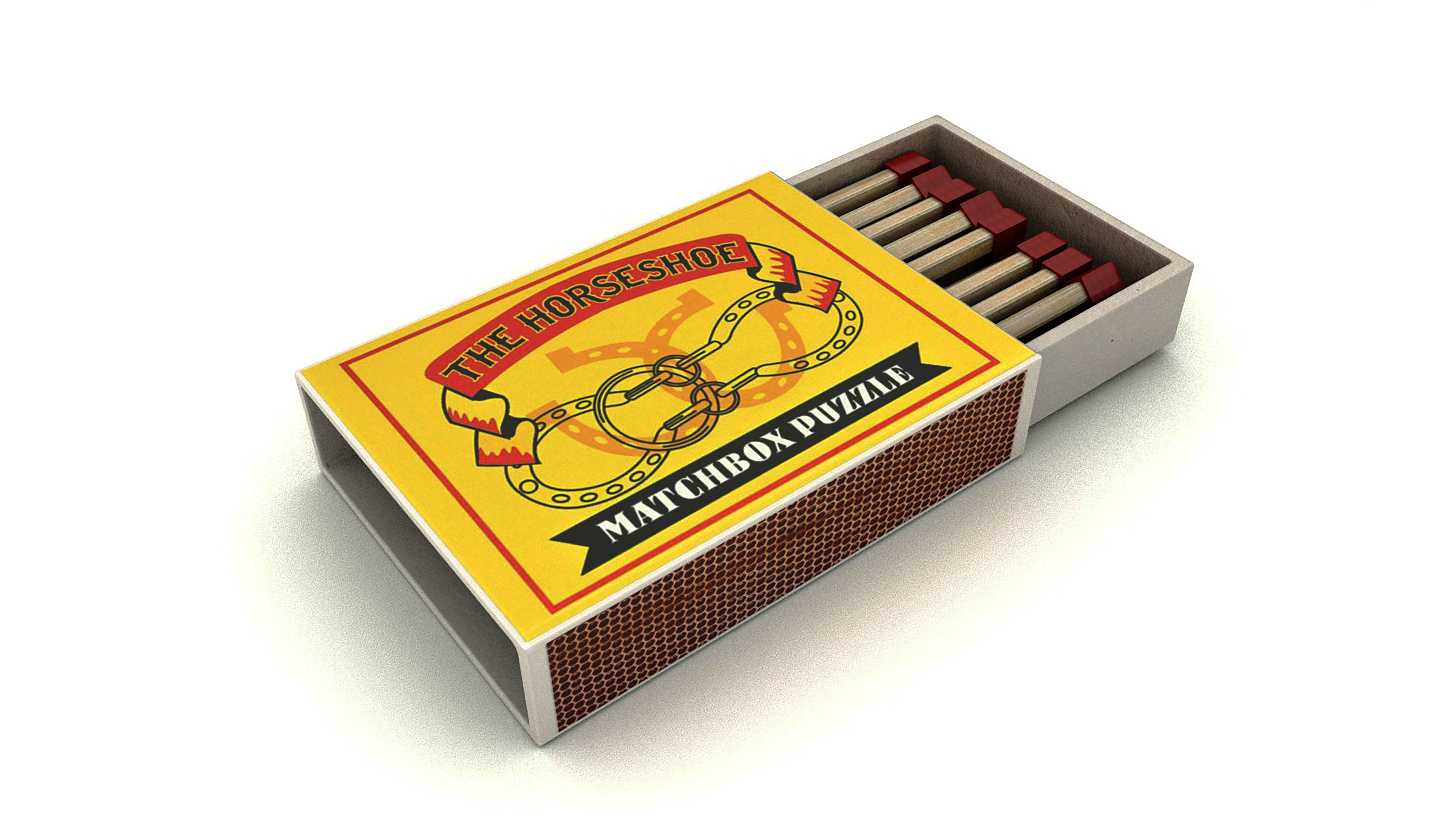 Matches 3D Low-poly and Animated Model Low-poly 3D model_4