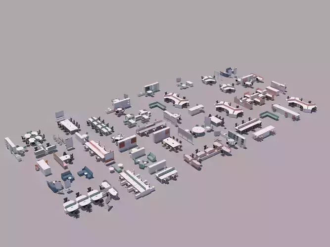 Flexible office Furniture collection