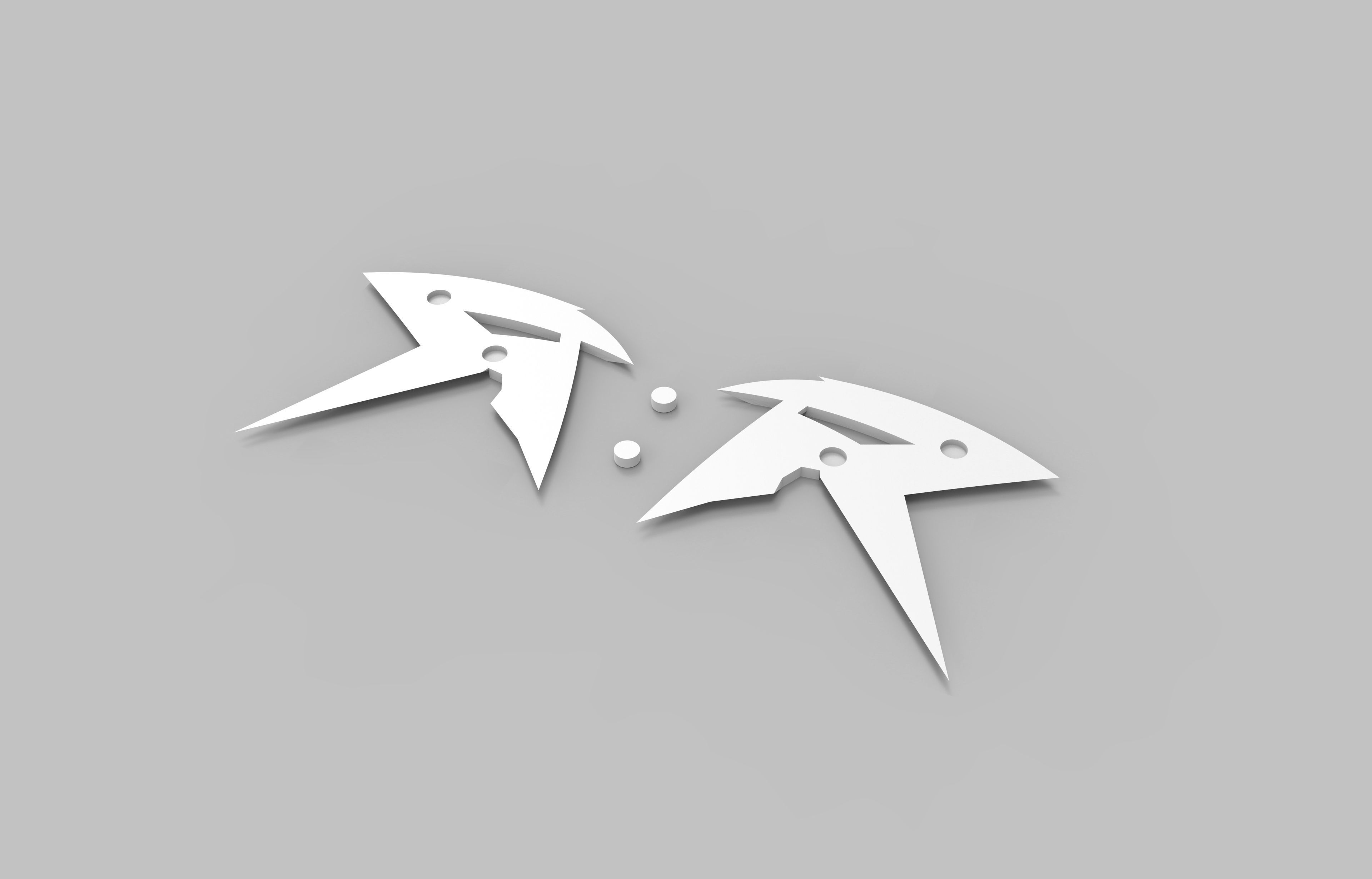 HBOmax DC Titans Robin Logo STL 3D print model_3