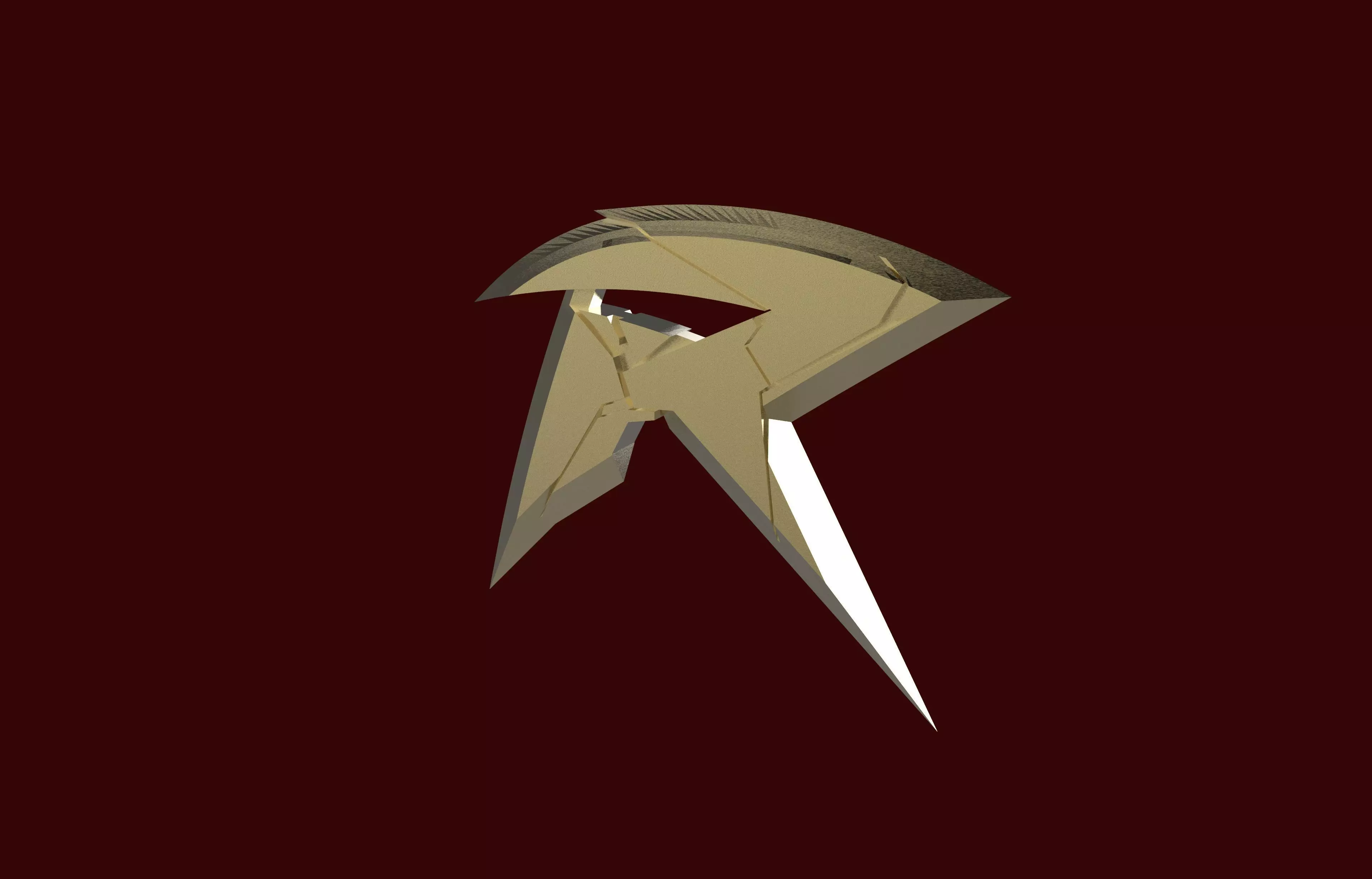 HBOmax DC Titans Robin Logo STL 3D print model_0