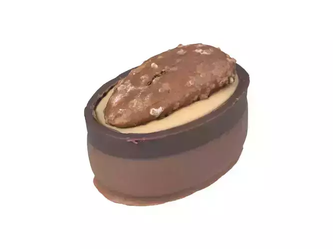 Photorealistic Praline 3D Scan 4 3D model