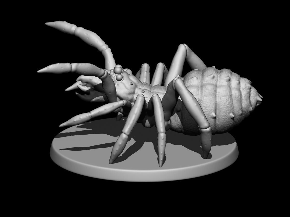 CAMEL SPIDER  3D print model_5