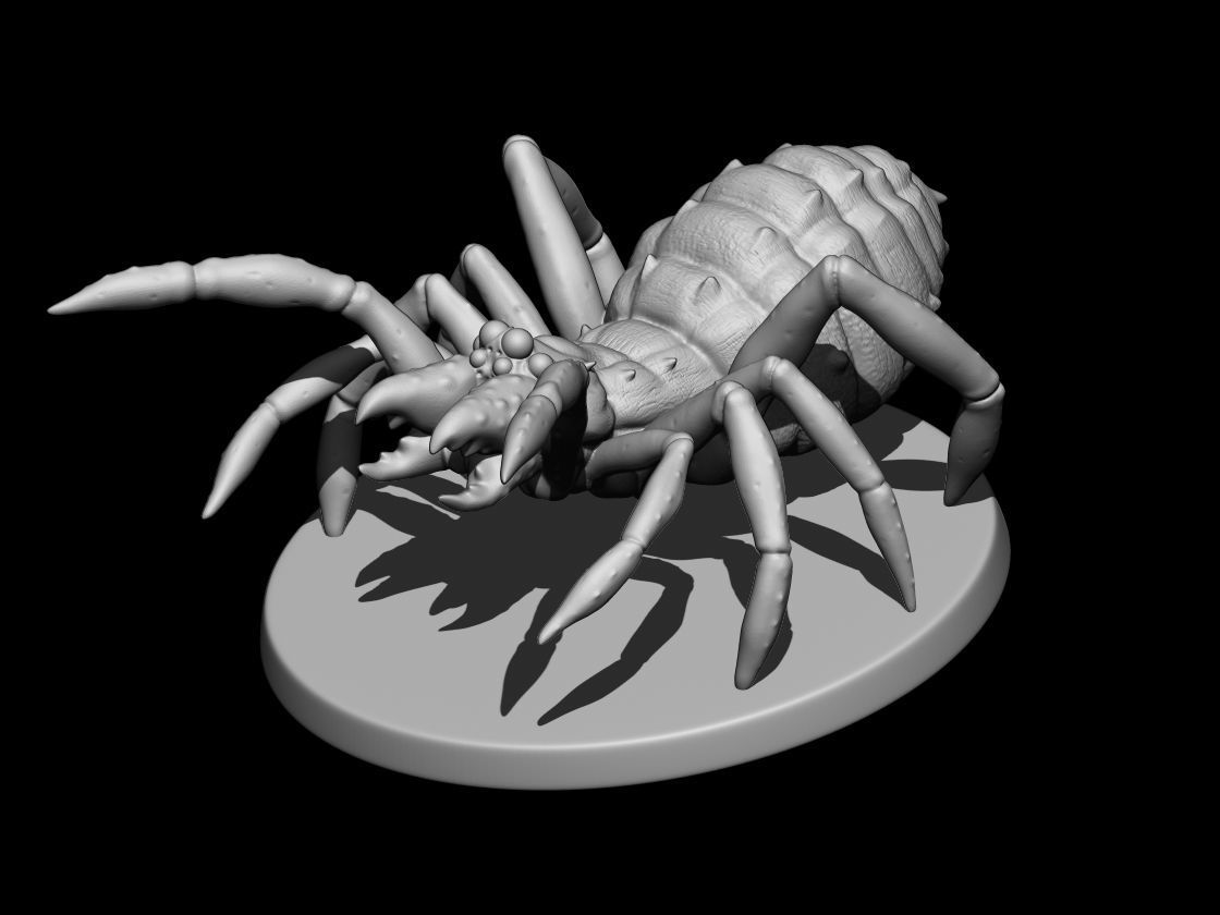 CAMEL SPIDER  3D print model_2