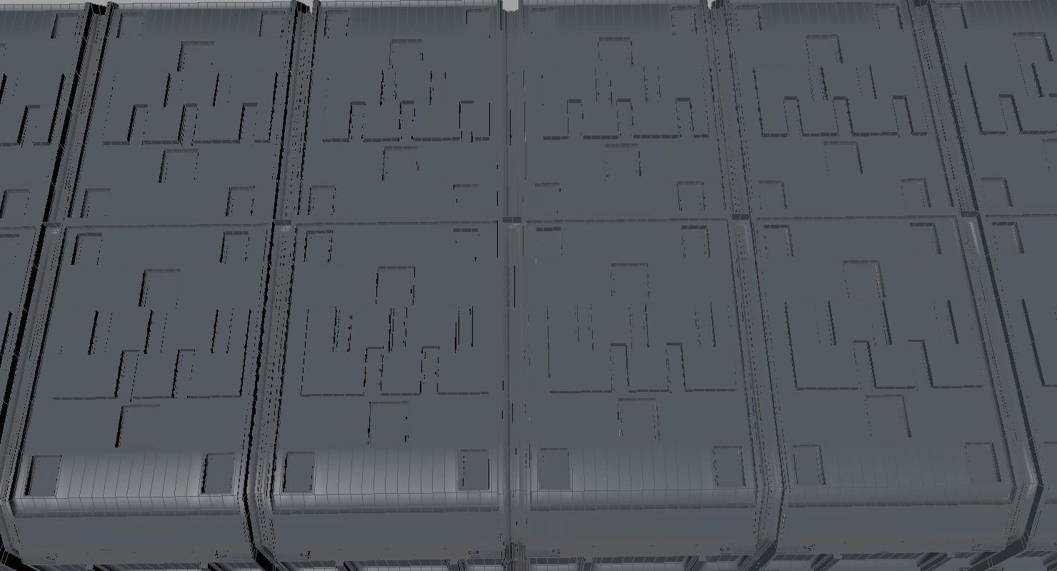 Sci fi interior 3d model 3D model_20