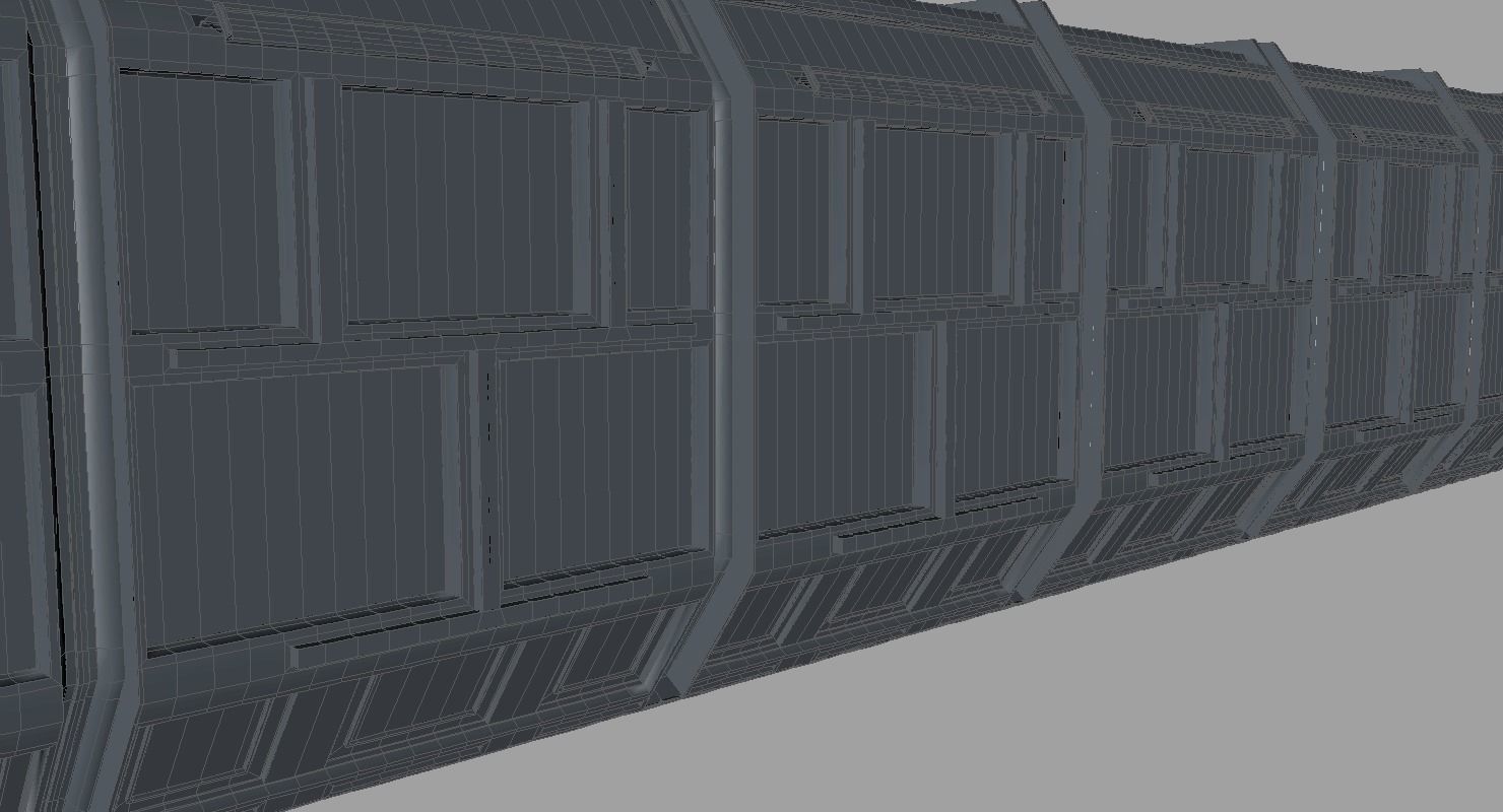 Sci fi interior 3d model 3D model_19