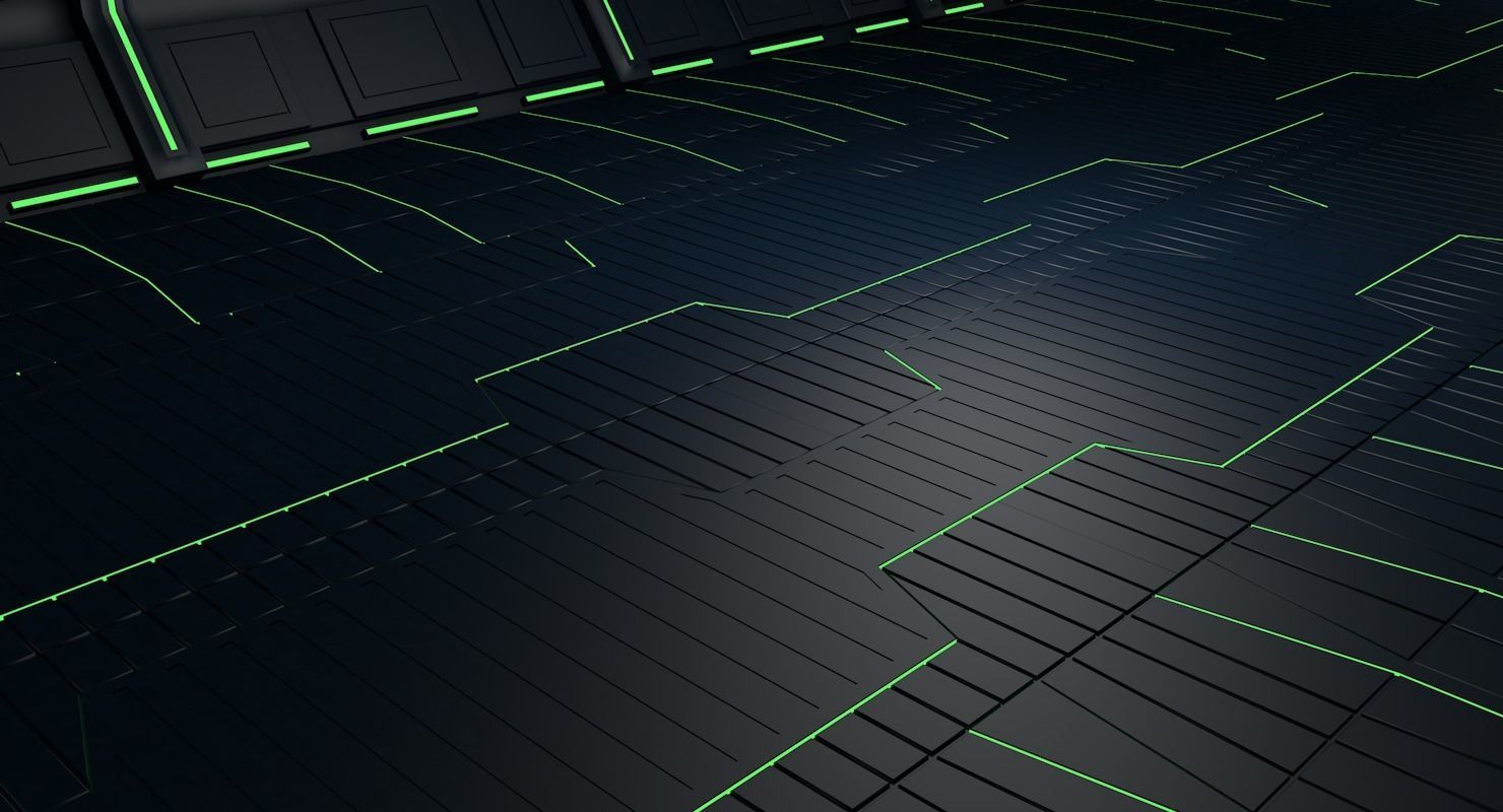 Sci fi interior 3d model 3D model_7