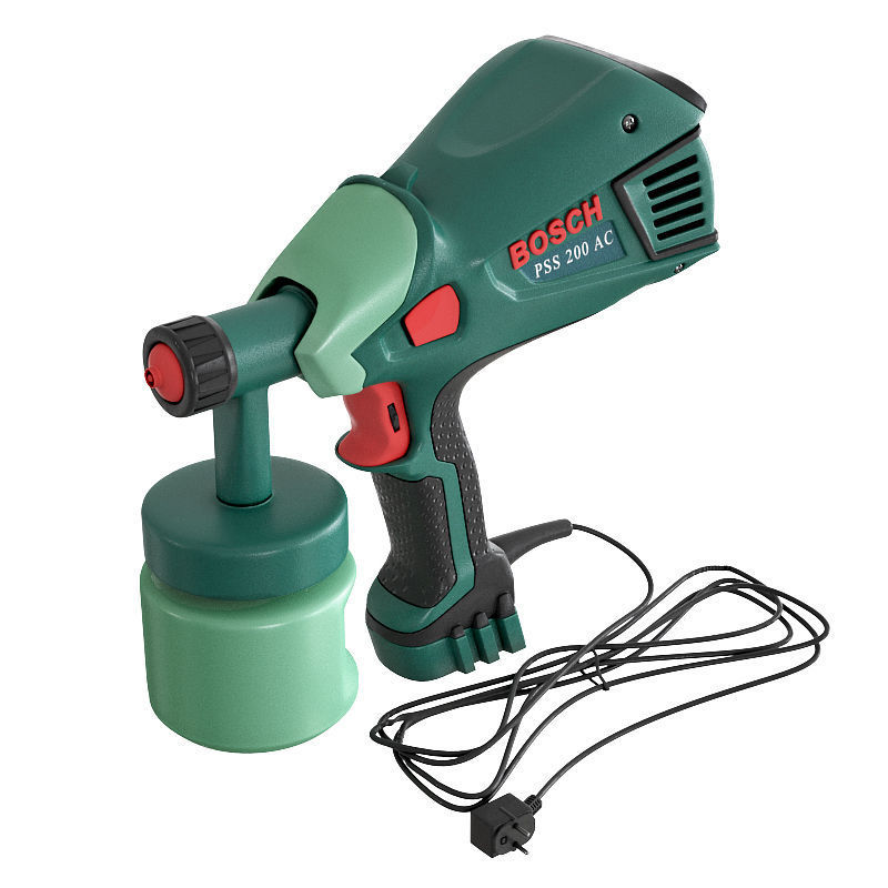 garage tools set 6 Low-poly 3D model_9