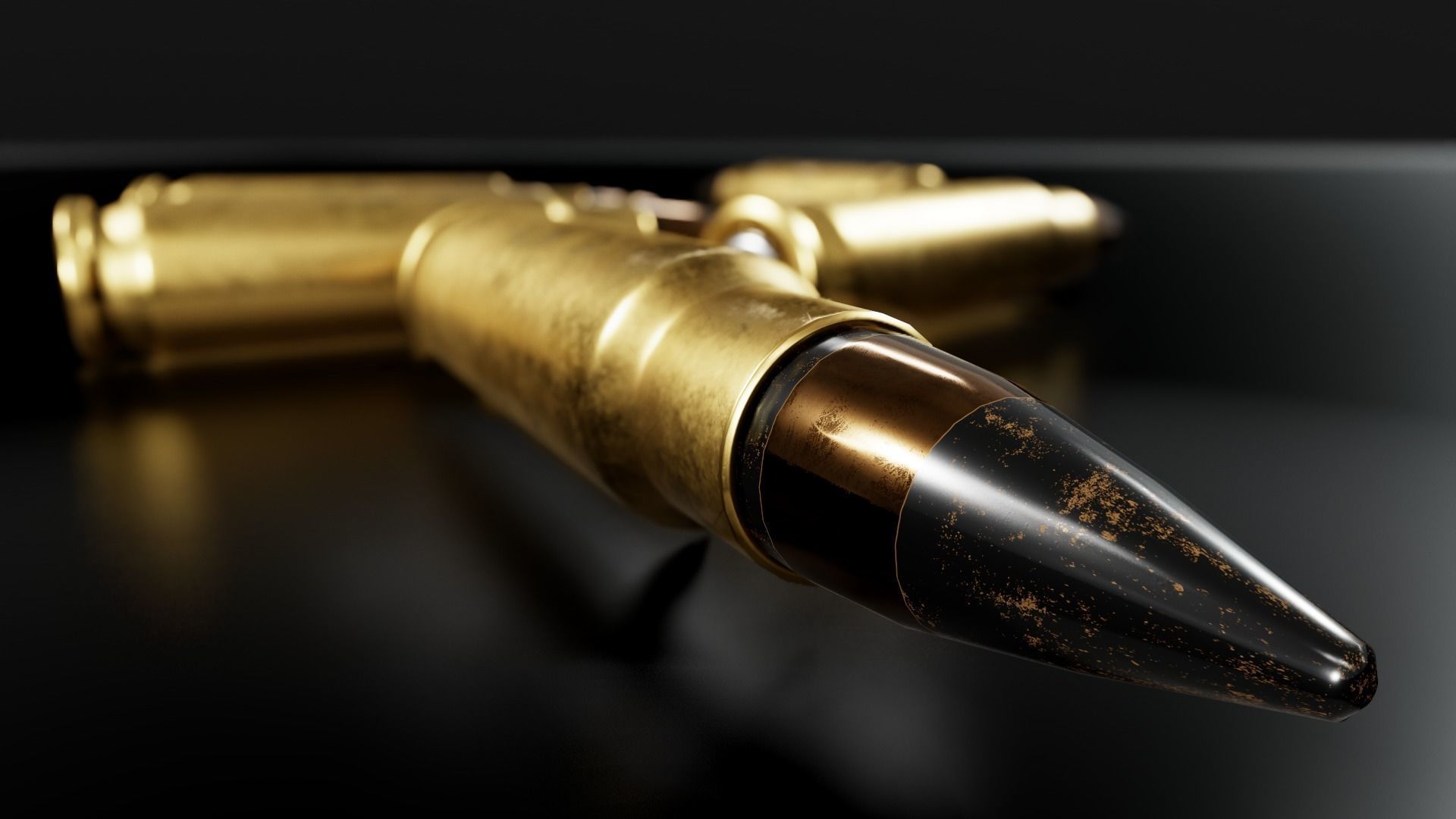 FN Five-Seven MK2 Handgun Low-poly 3D model_36