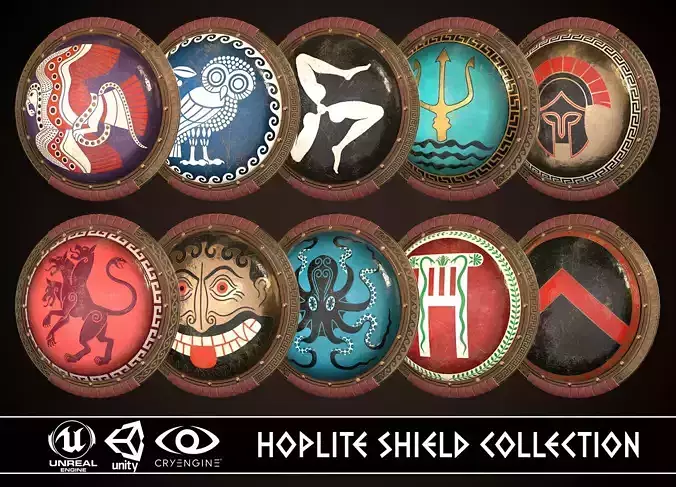 Hoplite Shield Collection 2 