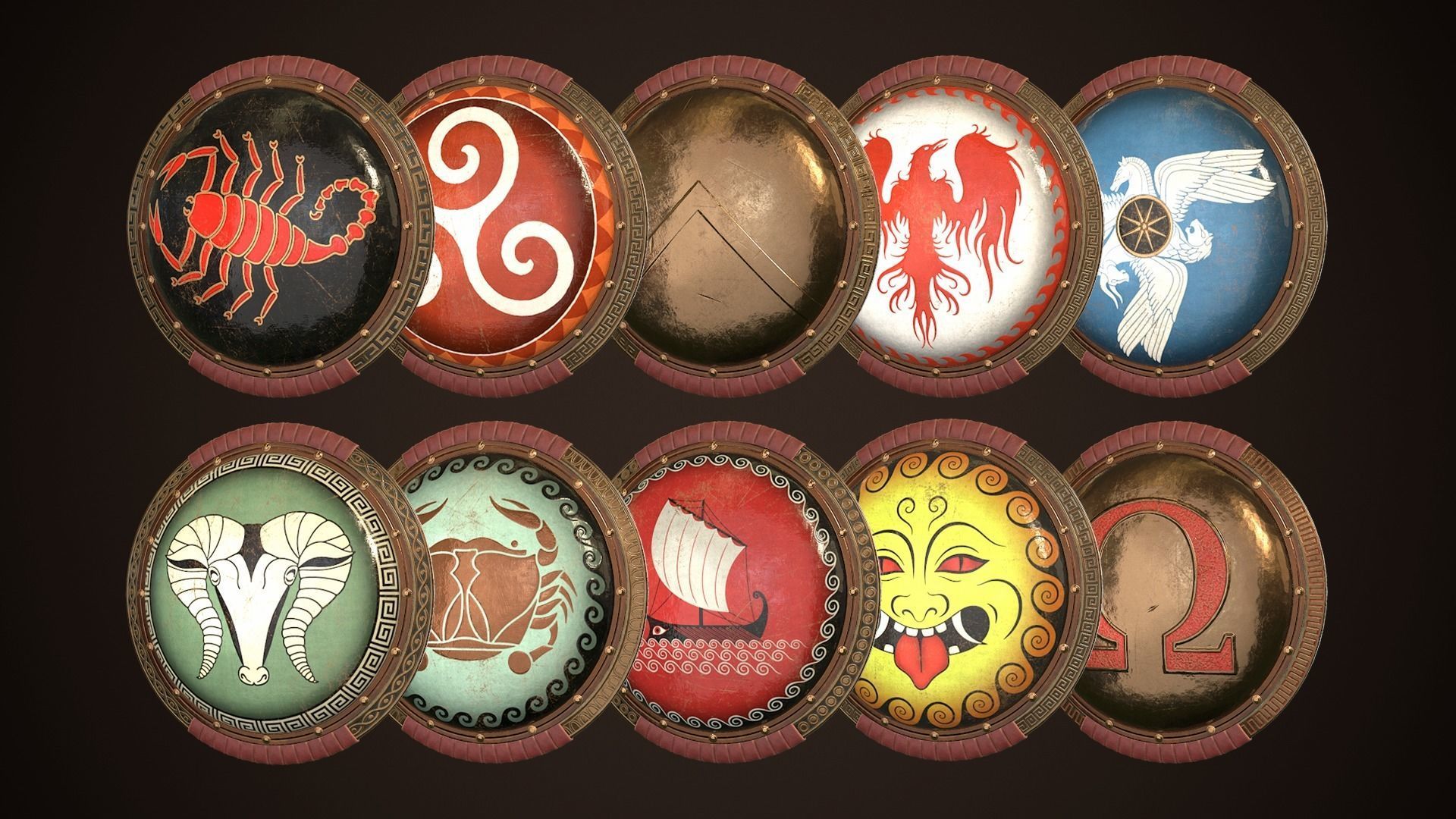 Hoplite Shield Collection 3 _1