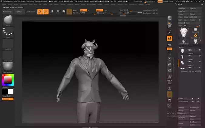 Capricorn Fairy Tail 3D print model