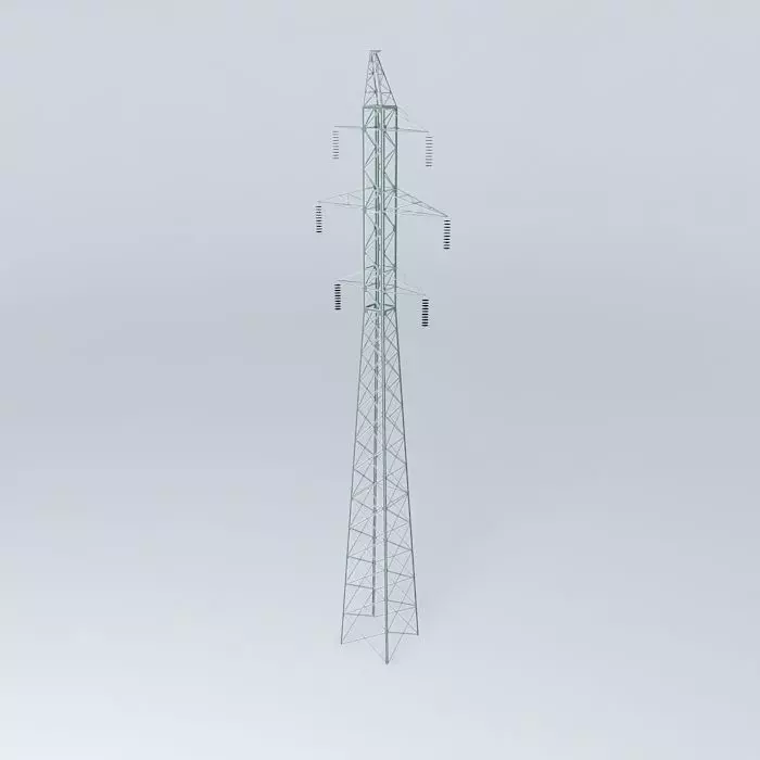 Electricity high voltage trellis Free 3D model