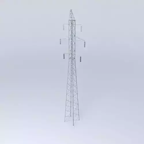 Electricity high voltage trellis 