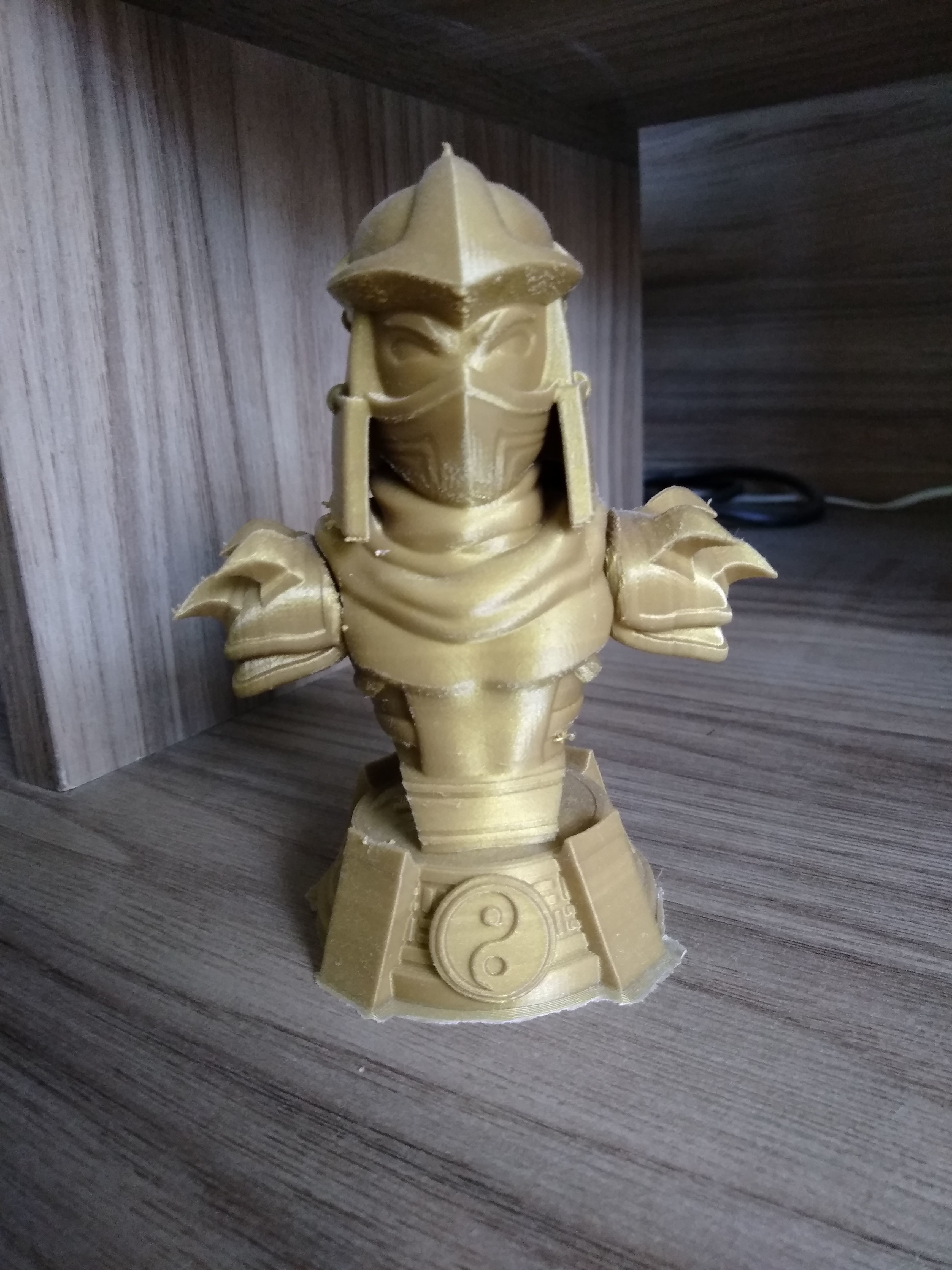 Turtle Warriors and Master and Allies Busts with Safe Base - FDM 3D print model_40
