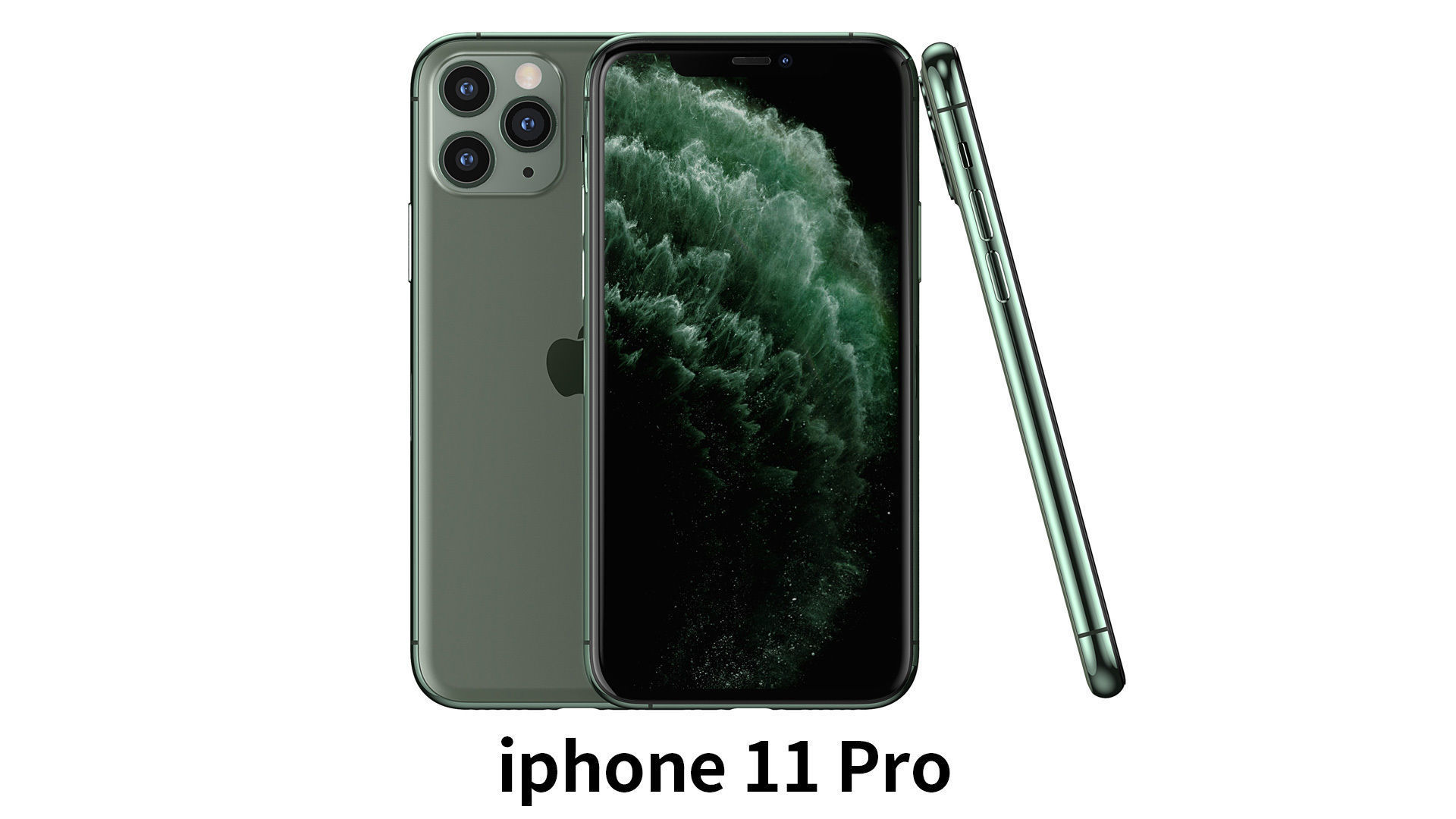 2019 Apple iphone 11 11Pro 11ProMax mobile phone 3D model 3D model_12