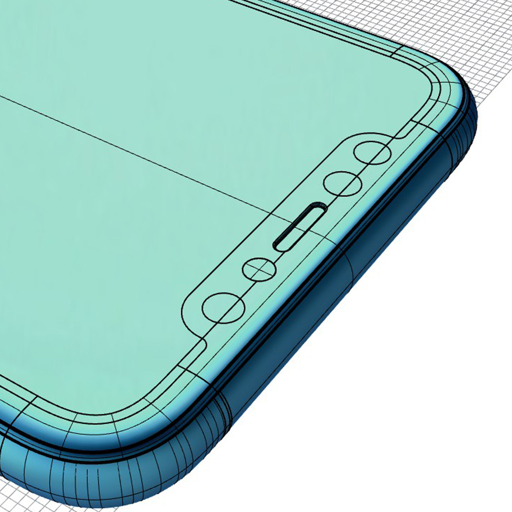 2019 Apple iphone 11 11Pro 11ProMax mobile phone 3D model 3D model_20