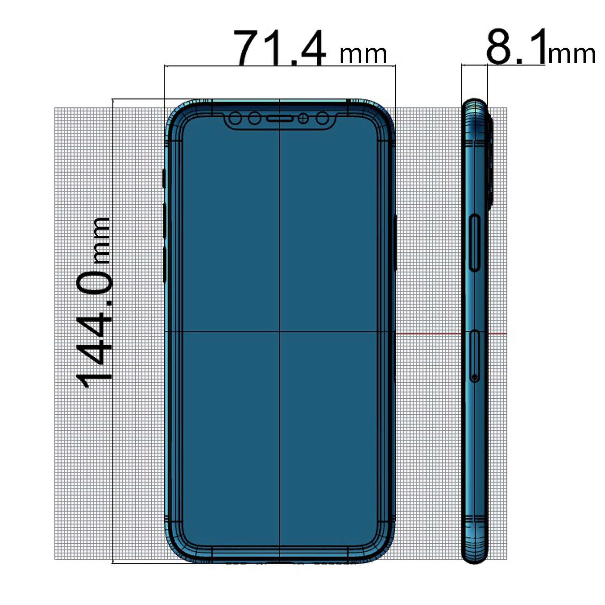 2019 Apple iphone 11 11Pro 11ProMax mobile phone 3D model 3D model_21