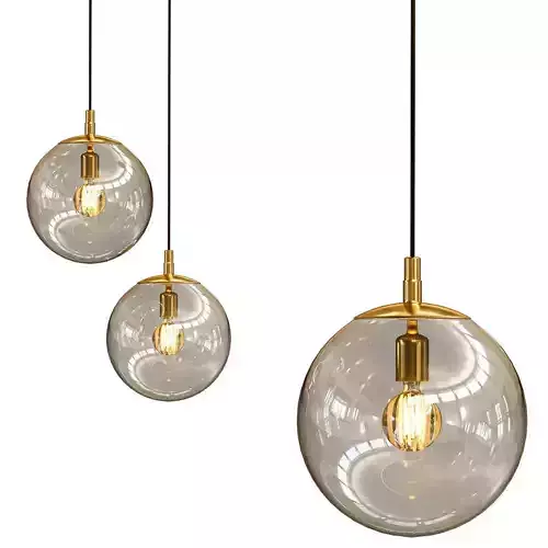 GLOBAL ball hanging from ceiling