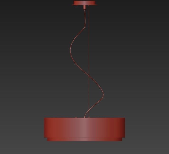 Estiluz ball hanging from ceiling 3D model_1