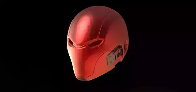 Red Hood Helmet Cosplay 3D print model
