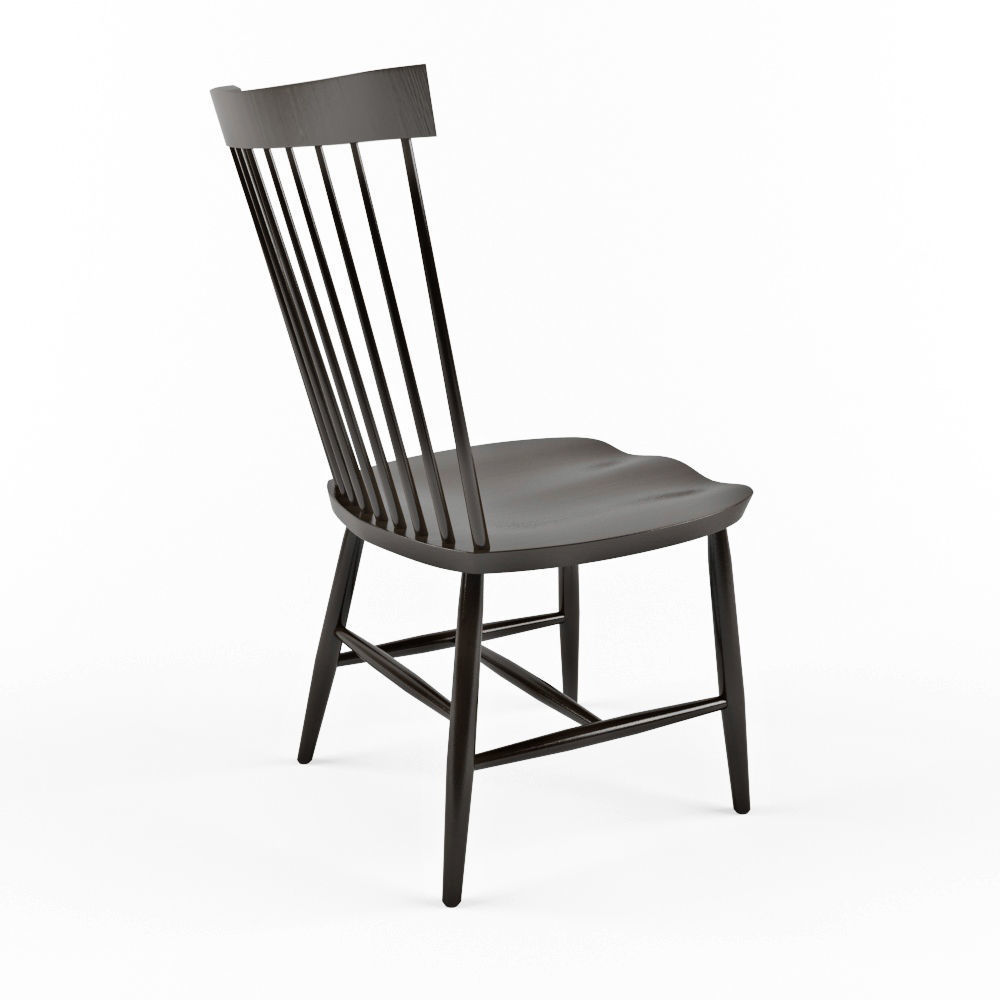 Dining Table Set Low-poly 3D model_5